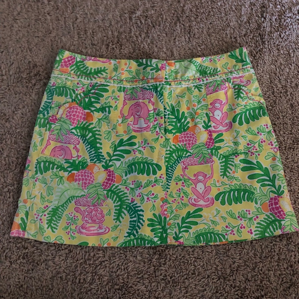 Lilly Pulitzer vintage white label skirt size 10